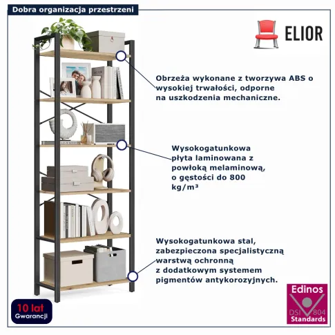 Regał otwarty Tocador 10X