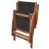 Szczegółowe zdjęcie nr 4 produktu Zestaw drewnianych krzeseł ogrodowych - Taloma