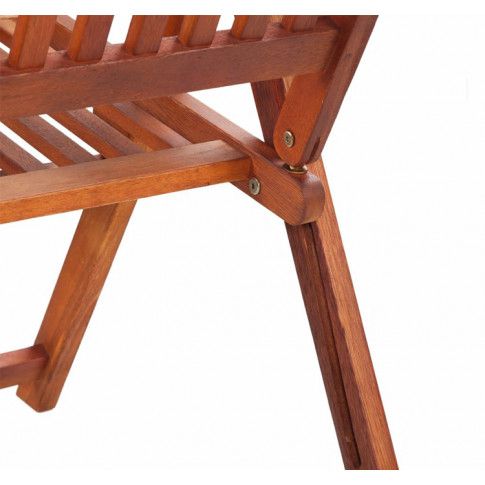 Szczegółowe zdjęcie nr 10 produktu Składane drewniane krzesła ogrodowe Pasadena 2 szt