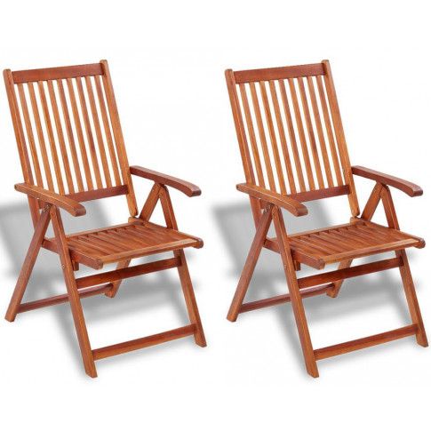 Zdjęcie produktu Drewniane krzesła ogrodowe Pasadena 2 szt.