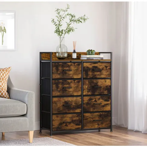 Zdjęcie loftowa komoda z szufladami do salonu Lea | Edinos.pl