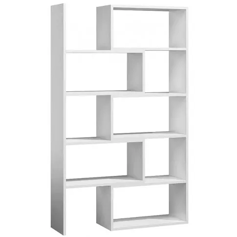 Fotografia Biały rozsuwany regał na książki - Inglis 3X z kategorii Meble do przechowywania