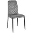 Grafitowe krzesło nowoczesne - Finlo 3X