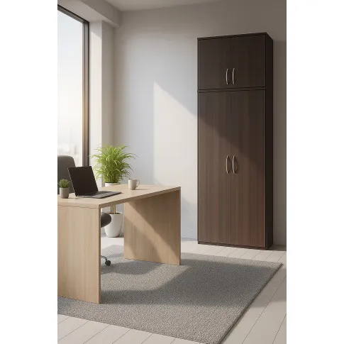 wizualizacja nowoczesnej nadstawki wenge Gino