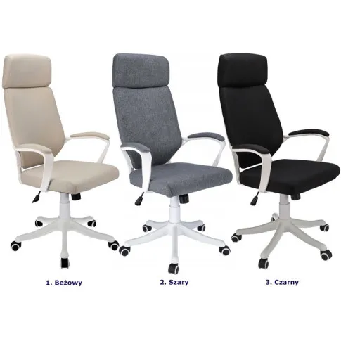 Szczegółowe zdjęcie nr 5 produktu Czarny fotel dziecięcy młodzieżowy do biurka - Wiopa