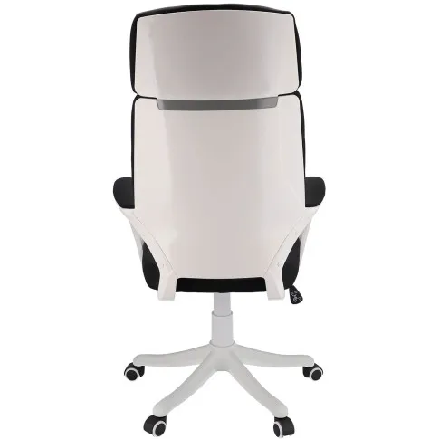 Szczegółowe zdjęcie nr 10 produktu Czarny fotel dziecięcy młodzieżowy do biurka - Wiopa