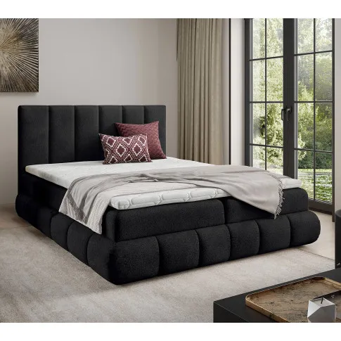 Wizualizacja z czarnym lozkiem Soressa 3X