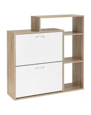 Szafka na buty z regałem - Heri 3X w sklepie Edinos.pl