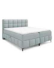 Błękitne łóżko kontynentalne 5 rozmiarów - Ravesso w sklepie Edinos.pl