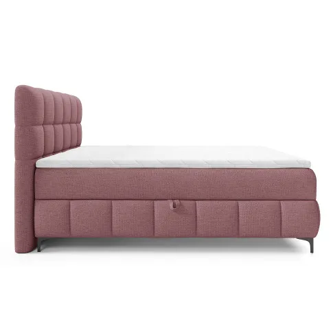 Różowe łóżko z pojemnikiem Ravesso