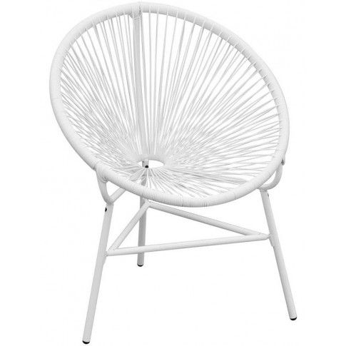 Zdjęcie produktu Krzesło ogrodowe Corrigan - białe.