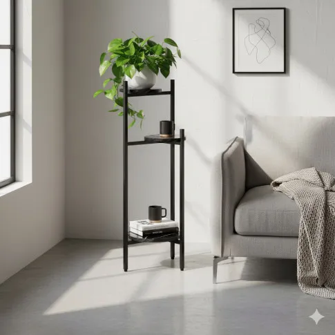 aranzacja wnetrza z kwietnikiem Retix 5X