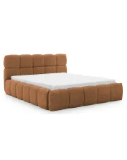 Rude tapicerowane łóżko chmurka 5 rozmiarów - Mellario w sklepie Edinos.pl