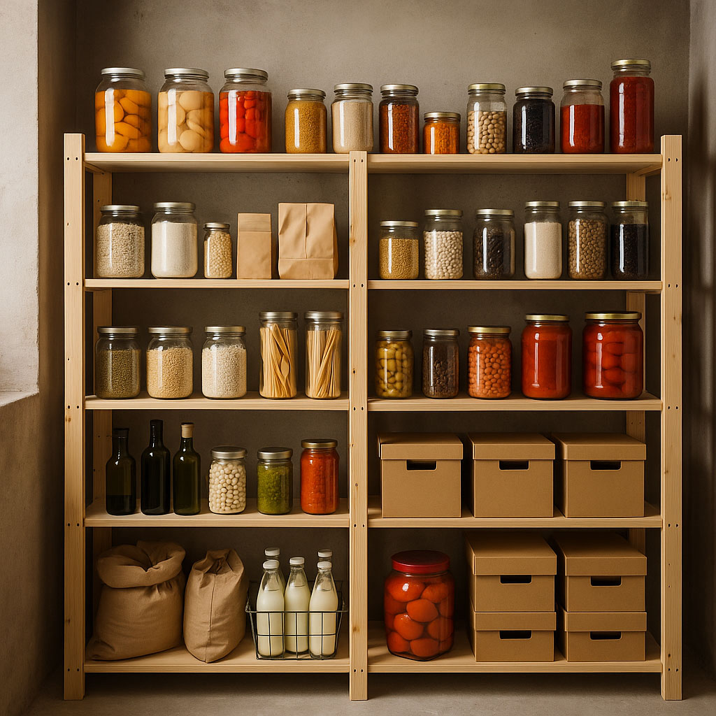 Regał do spiżarni Pinewood