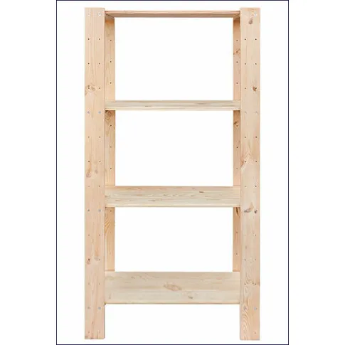 Szczegółowe zdjęcie nr 4 produktu Drewniany regał do spiżarni  - Santiago