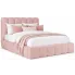 Różowe łóżko chmurka z pojemnikiem 5 rozmiarów - Nuvessa
