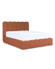 Rude łóżko tapicerowane chmurka 5 rozmiarów - Nuvessa w sklepie Edinos.pl