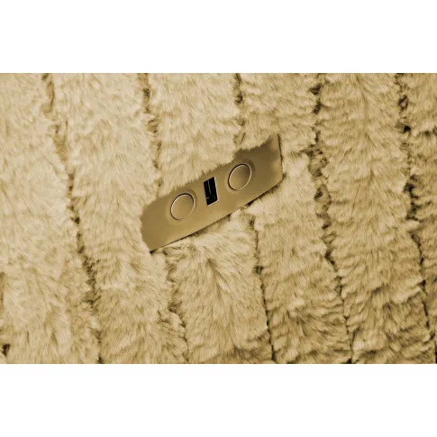 musztardowy fotel Grover