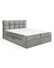Szare lóżko kontynentalne 5 rozmiarów - Massilo w sklepie Edinos.pl