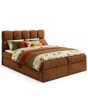 Rude łóżko tapicerowane z pojemnikiem 5 rozmiarów - Massilo w sklepie Edinos.pl