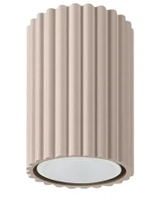 Ryflowany plafon w kolorze taupe - D286-Melson w sklepie Edinos.pl