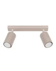 Dwupunktowy plafon taupe - D305-Melson w sklepie Edinos.pl