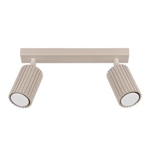 dwupunktowa lampa taupe