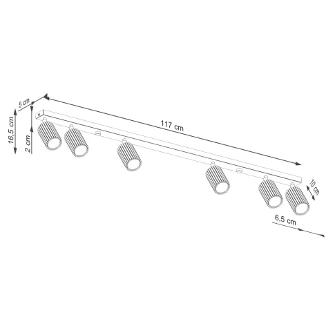 wymiary nowoczesnej lampy