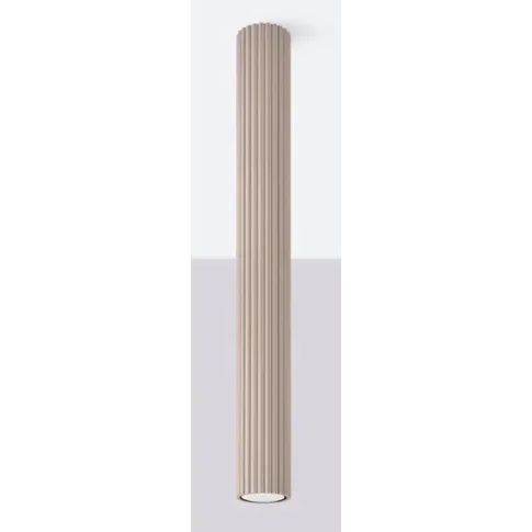 lampa taupe tuba do przedpkoju