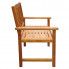 Ogrodowe krzesło z drewna akacjowego Kint