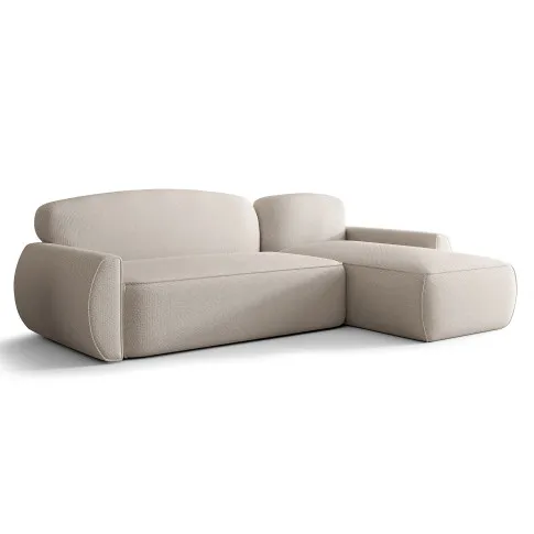 Kremowy narożnik z funkcją spania Selvori 3X