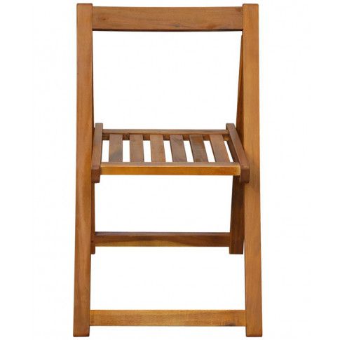 Szczegółowe zdjęcie nr 5 produktu Akacjowe krzesła ogrodowe Hobart 2 szt
