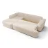 Rozkładany narożnik z pojemnikiem Laremo 
