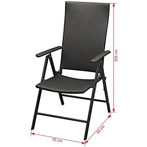 Erave wymiary krzesła