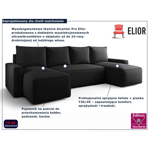 narożnik Meltix 3X czarny