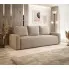 Wizualizacja z ciemnobezowa sofa Solaventi 3X