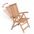 Szczegółowe zdjęcie nr 5 produktu Drewniane krzesło ogrodowe - Onder