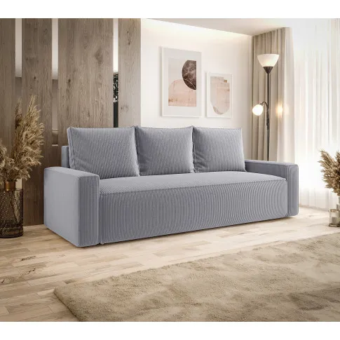 Wizualizacja z jasnoszara sofa Solaventi 4X
