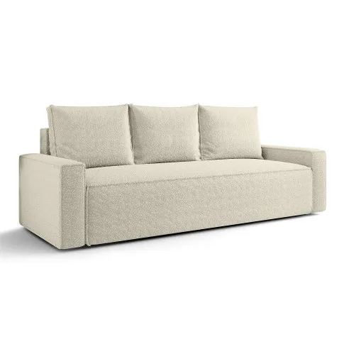 Bezowa sofa z pojemnikiem Solaventi 5X