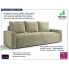 Sofa ciemnobeżowa boucle Solaventi 5X