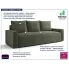 Sofa tapicerowana zielona Solaventi 5X