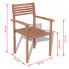 Wymiary zestawu krzeseł ogrodowych Malion 2X