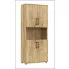 Szczegółowe zdjęcie nr 6 produktu Wysoki regał na ubrania dąb craft - Likoro