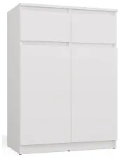Biała komoda z szufladami 70cm - Xeli w sklepie Edinos.pl