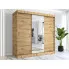 Zdjęcie szafa przesuwna dąb artisan z lustrem Massi 6X | Edinos.pl