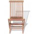 Szczegółowe zdjęcie nr 5 produktu Tekowe krzesła ogrodowe Soriano - 4 szt