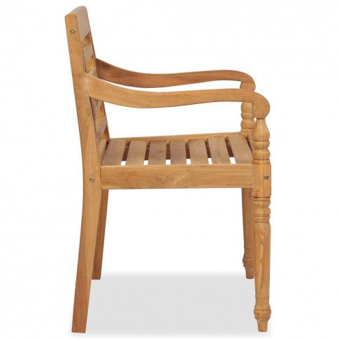 Drewniane krzesło do ogrodu Kselia