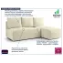 Kremowa sofa narożna Merello 5X