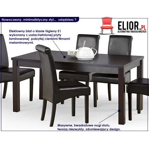 Zdjęcie rozkładany stół Tefo 3X wenge | Edinos.pl