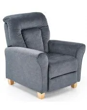 Popielaty fotel dla seniora - Calan w sklepie Edinos.pl